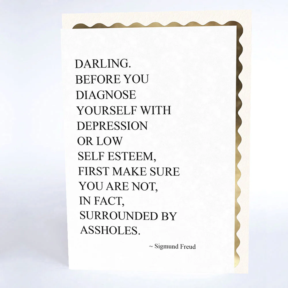 Musings & Mayhem Surrounded By Assholes Card