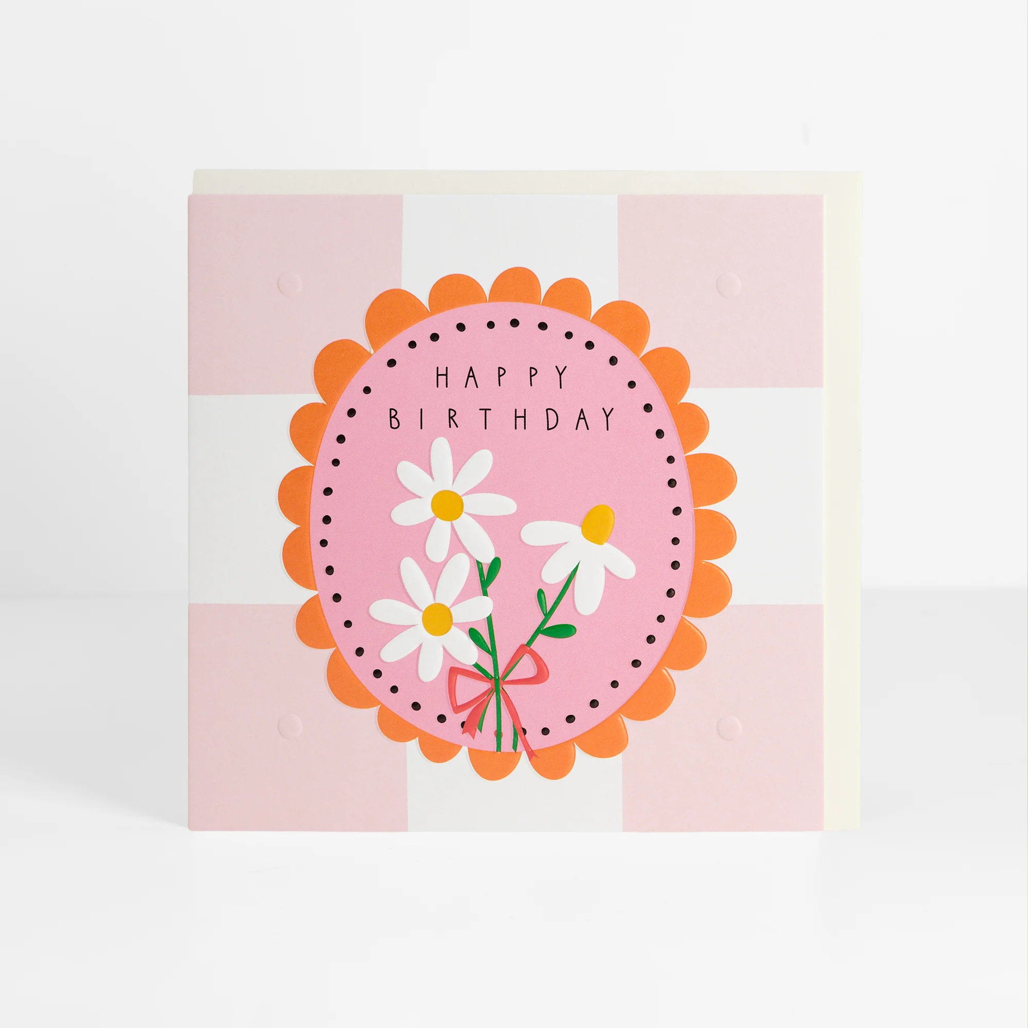 Daisy Frame Birthday Card