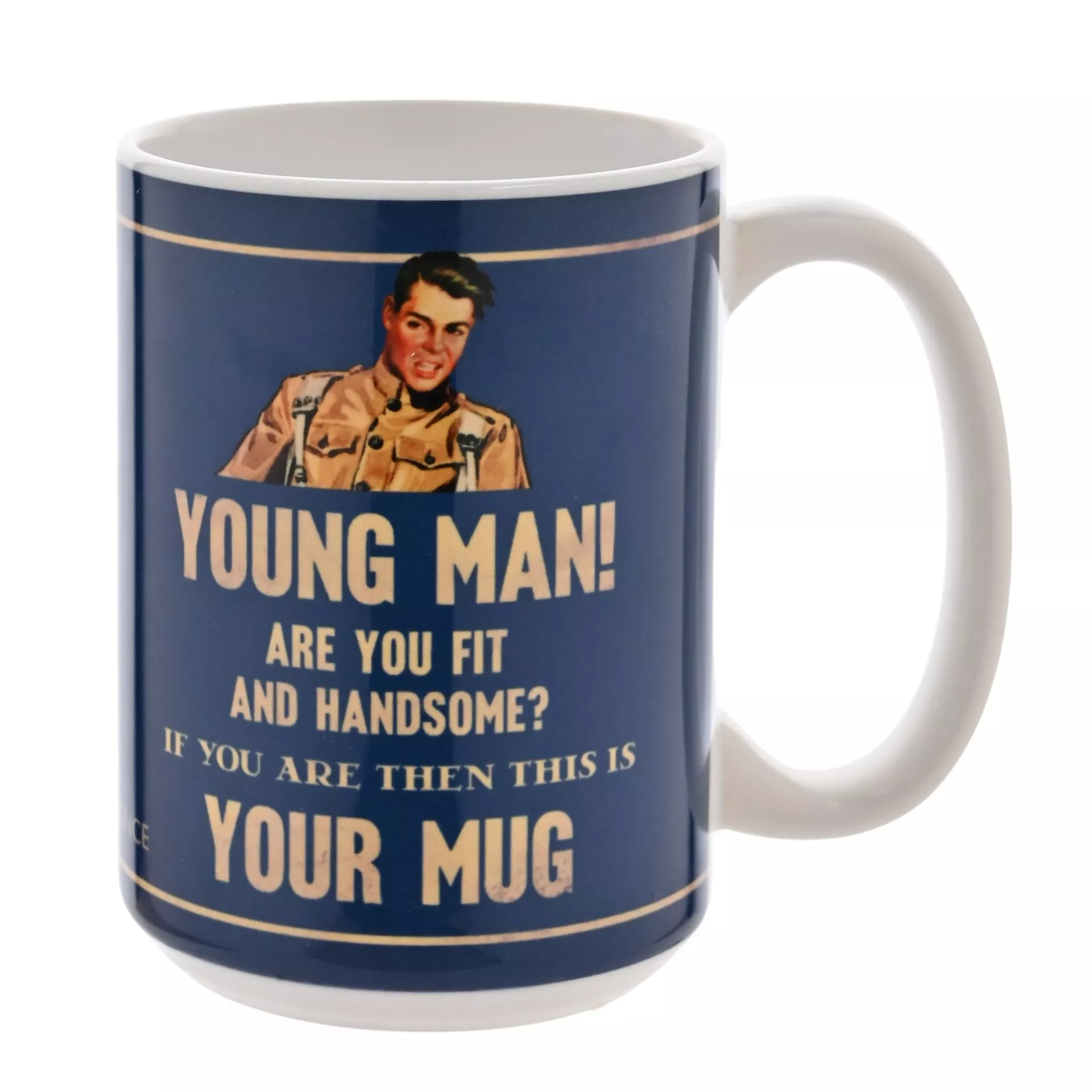 Civil Defence Young Man Mug