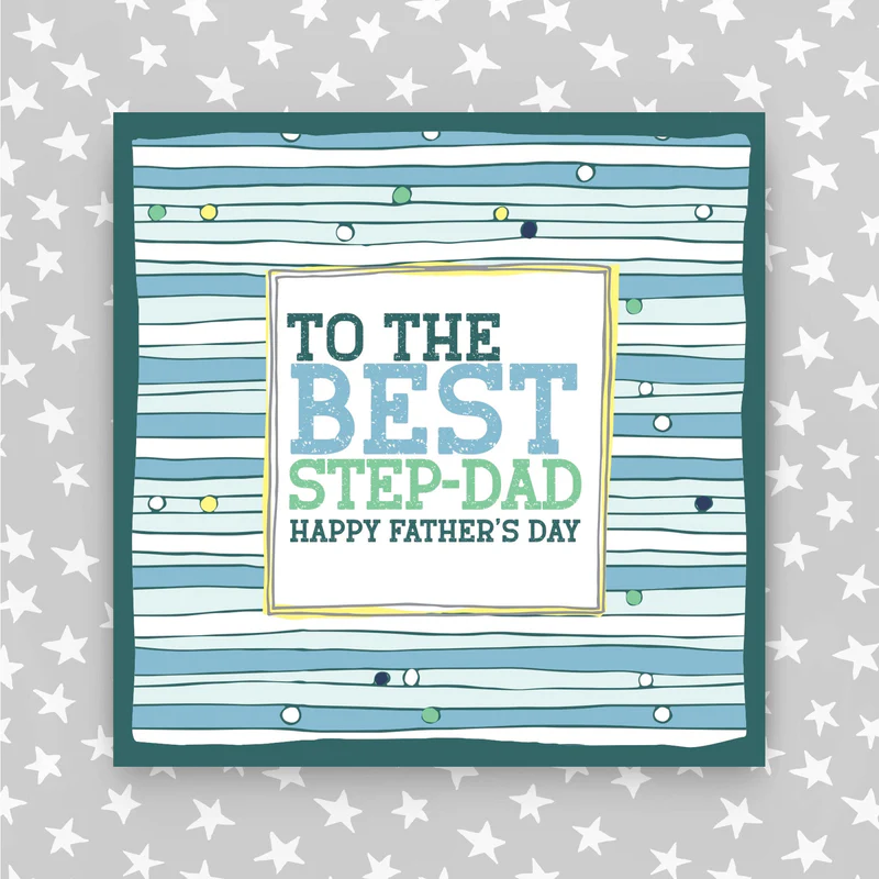 Best Step-Dad Father's Day Card