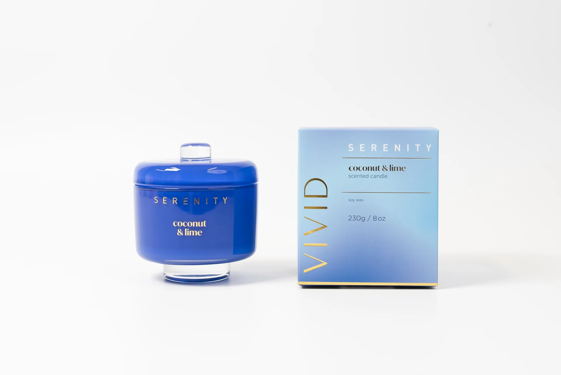 Serenity Vivid Candle - Coconut Lime