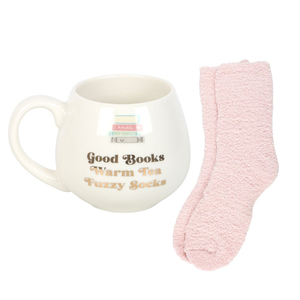 Good Books Mug & Socks Set
