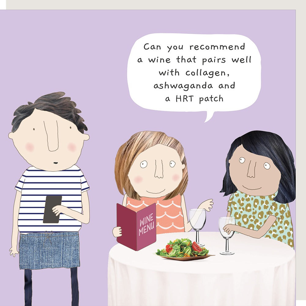Rosie Made A Thing Pairs Well Card