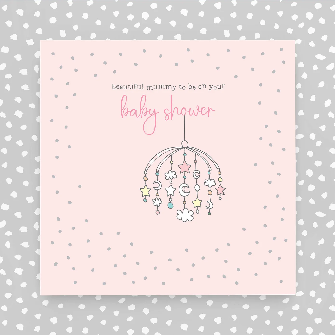 Molly Mae Beautiful Mummy-to-Be on Your Baby Shower Card