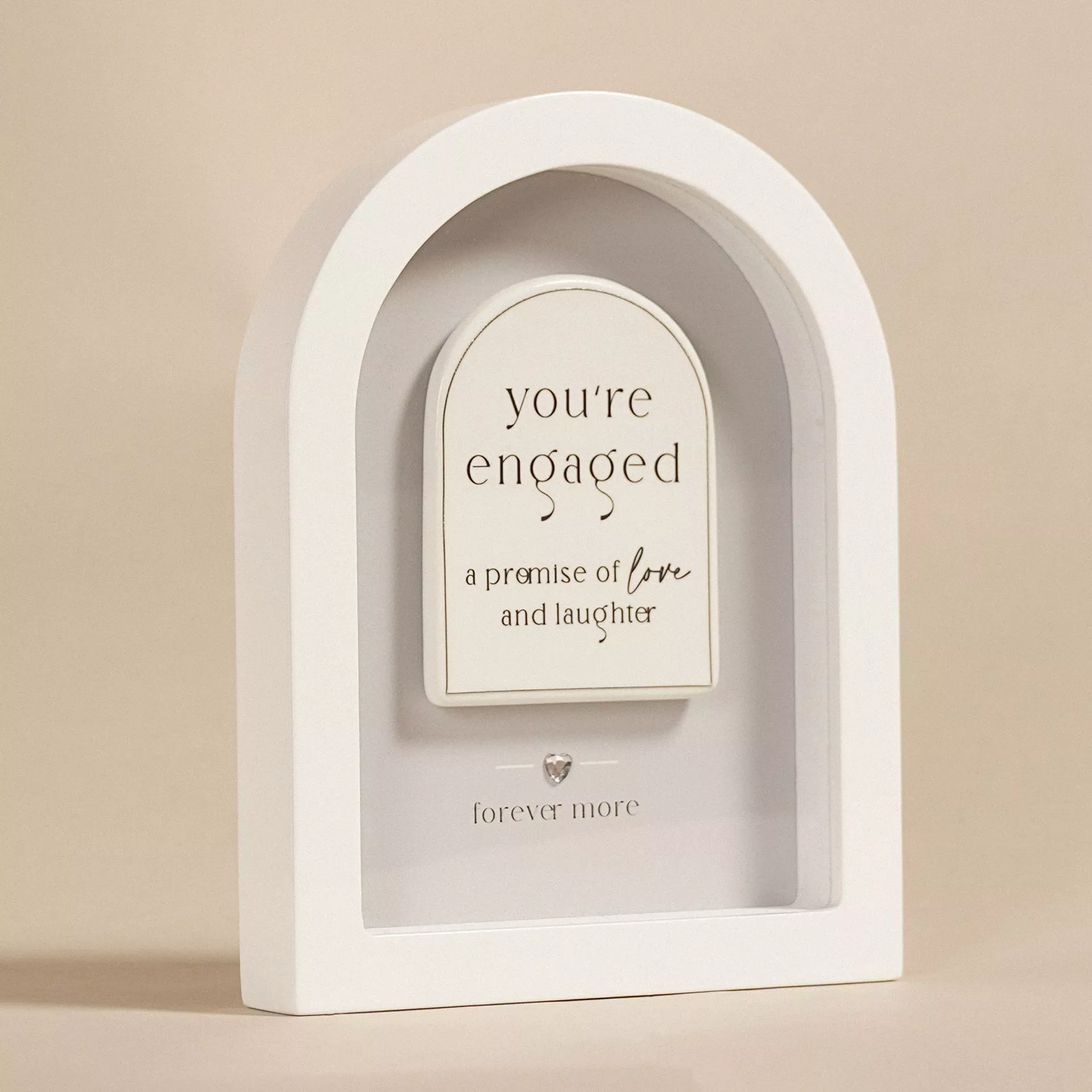 Amore Arch Plaque - Engaged
