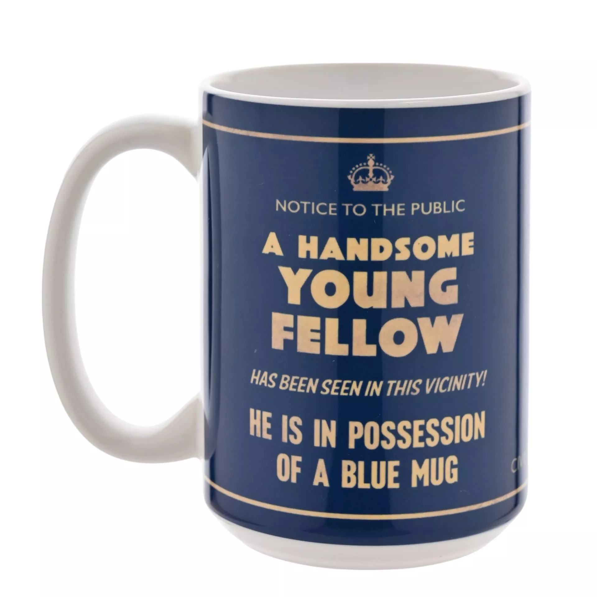 Civil Defence Young Man Mug
