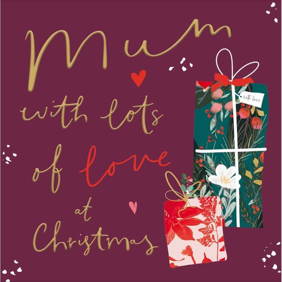 Paper Chain Mum Christmas Card