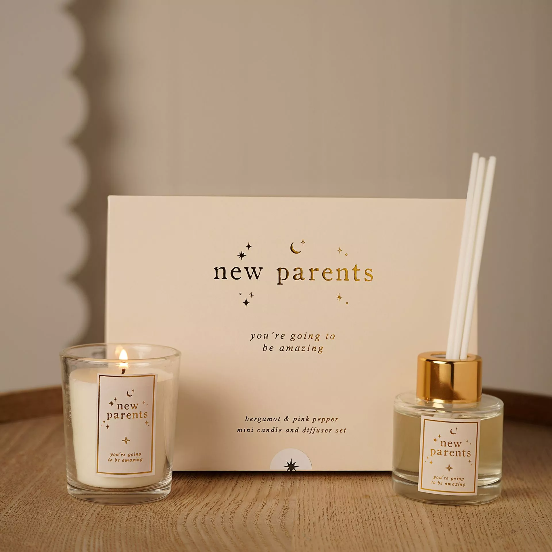 Bambino New Parents Candle & Diffuser Set