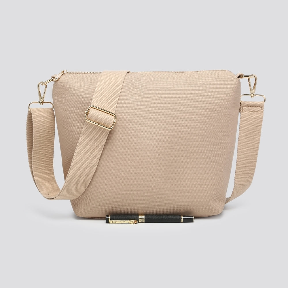 Margot Tote Handbag - Beige