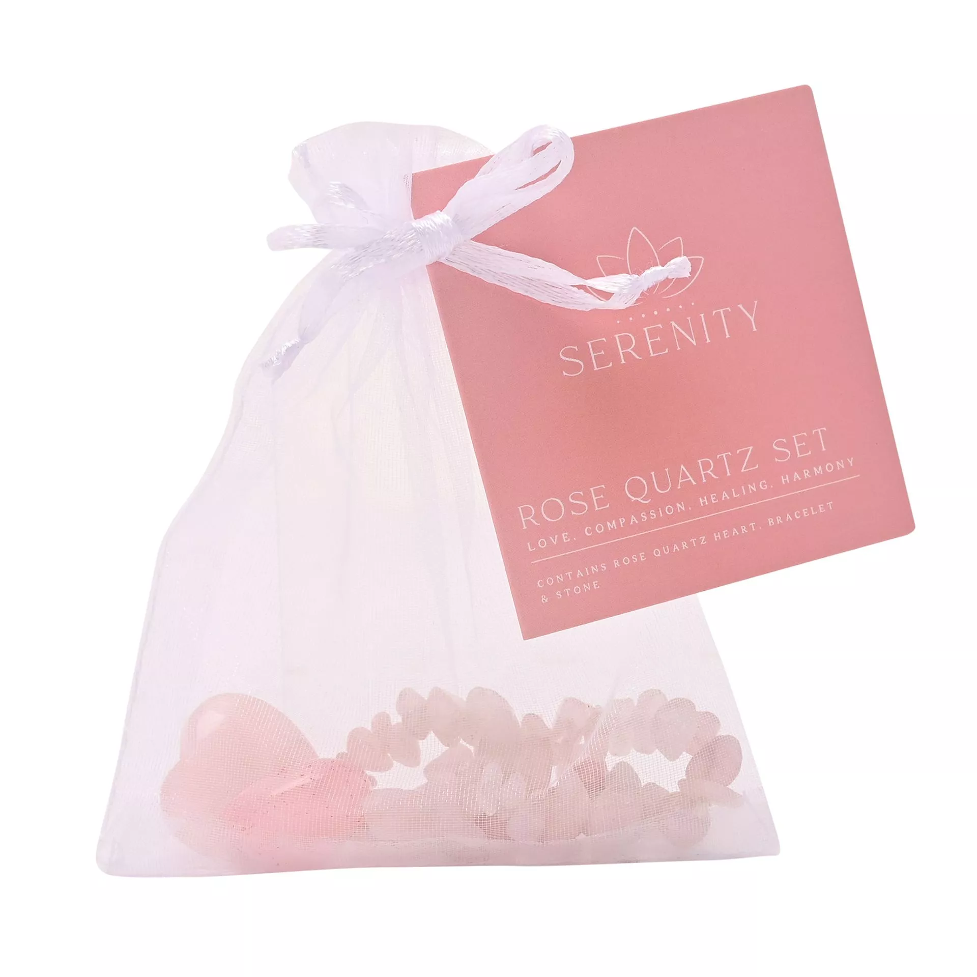 Serenity Rose Quartz Love Token