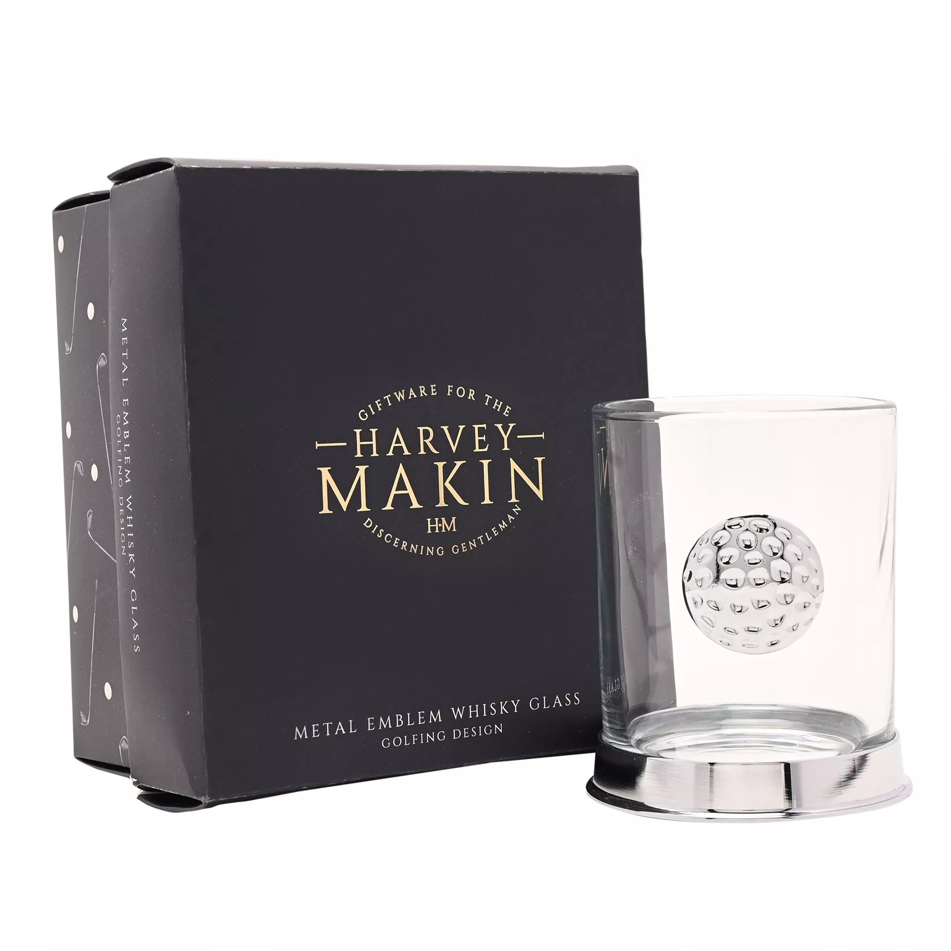 Harvey Makin Golf Whiskey Glass