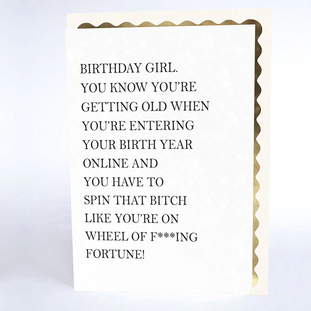Musings & Mayhem Wheel of Fortune Card