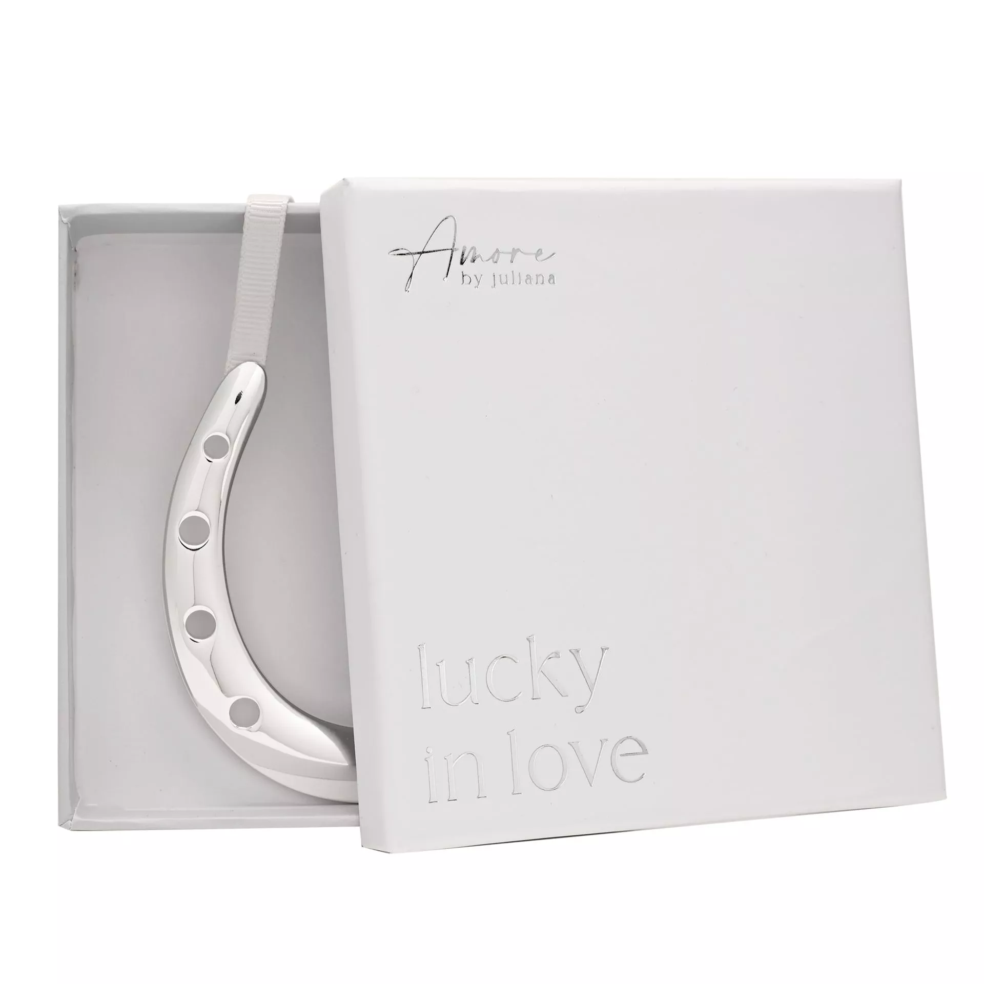 Amore Silver Plated Horseshoe