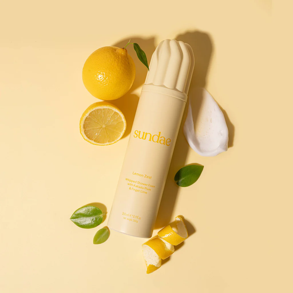 Sundae Lemon Zest Whipped Shower Foam
