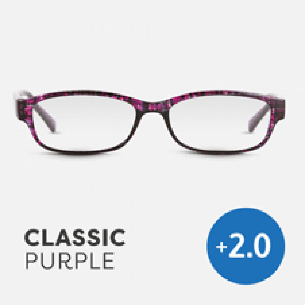 Easy Readers Classic Purple - +2.0