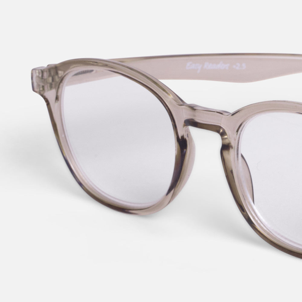Easy Readers - Designer Clear Grey - +1.5