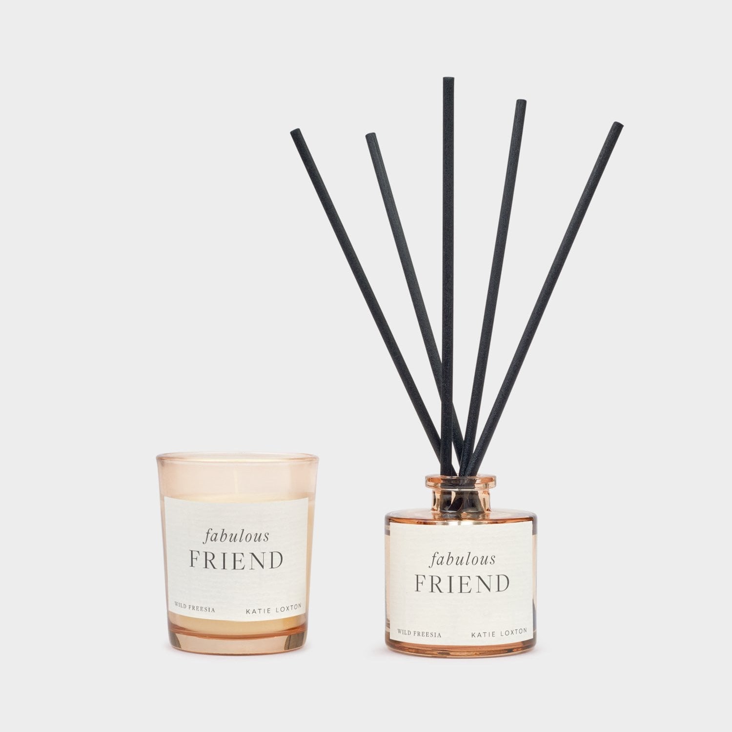 Katie Loxton Mini Votive & Reed Diffuser Gift Set - Fabulous Friend