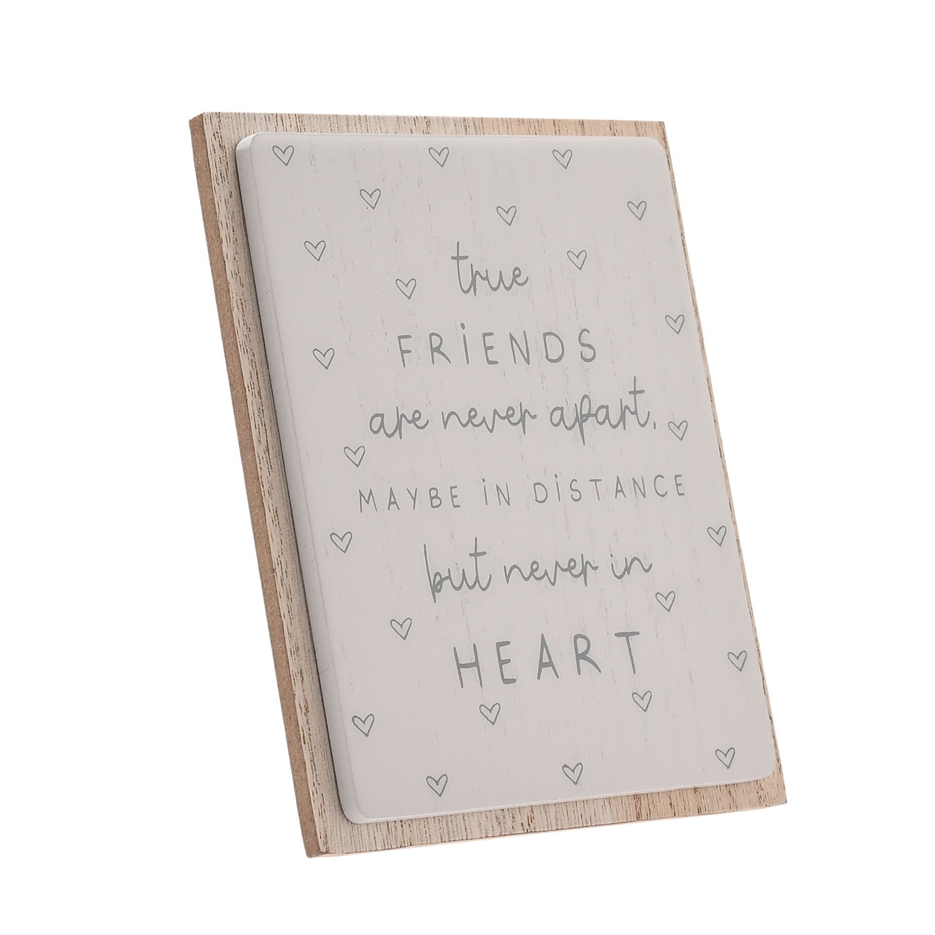 Moments Layered Plaque - True Friends