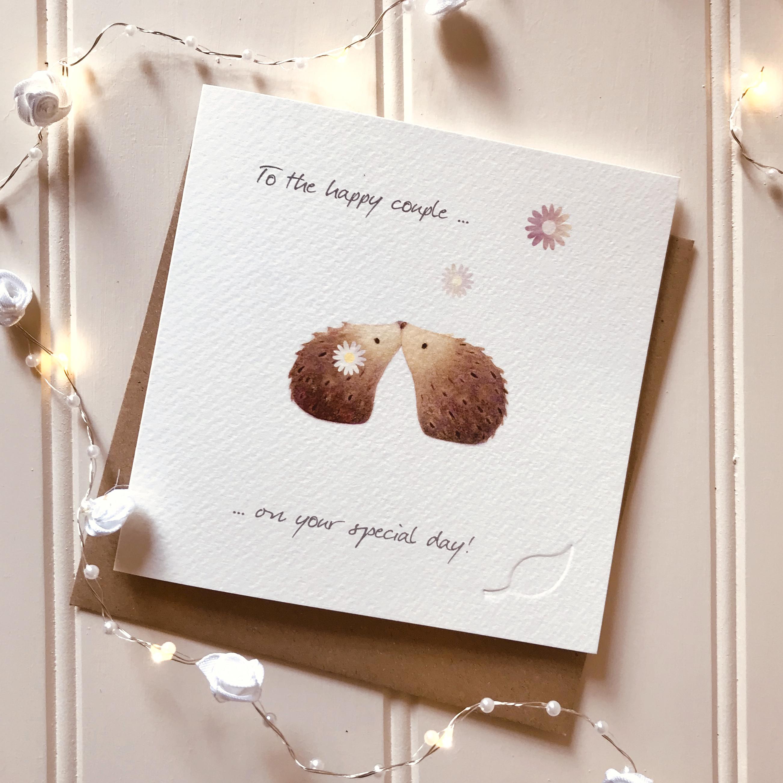 Ginger Betty Happy Couple Card