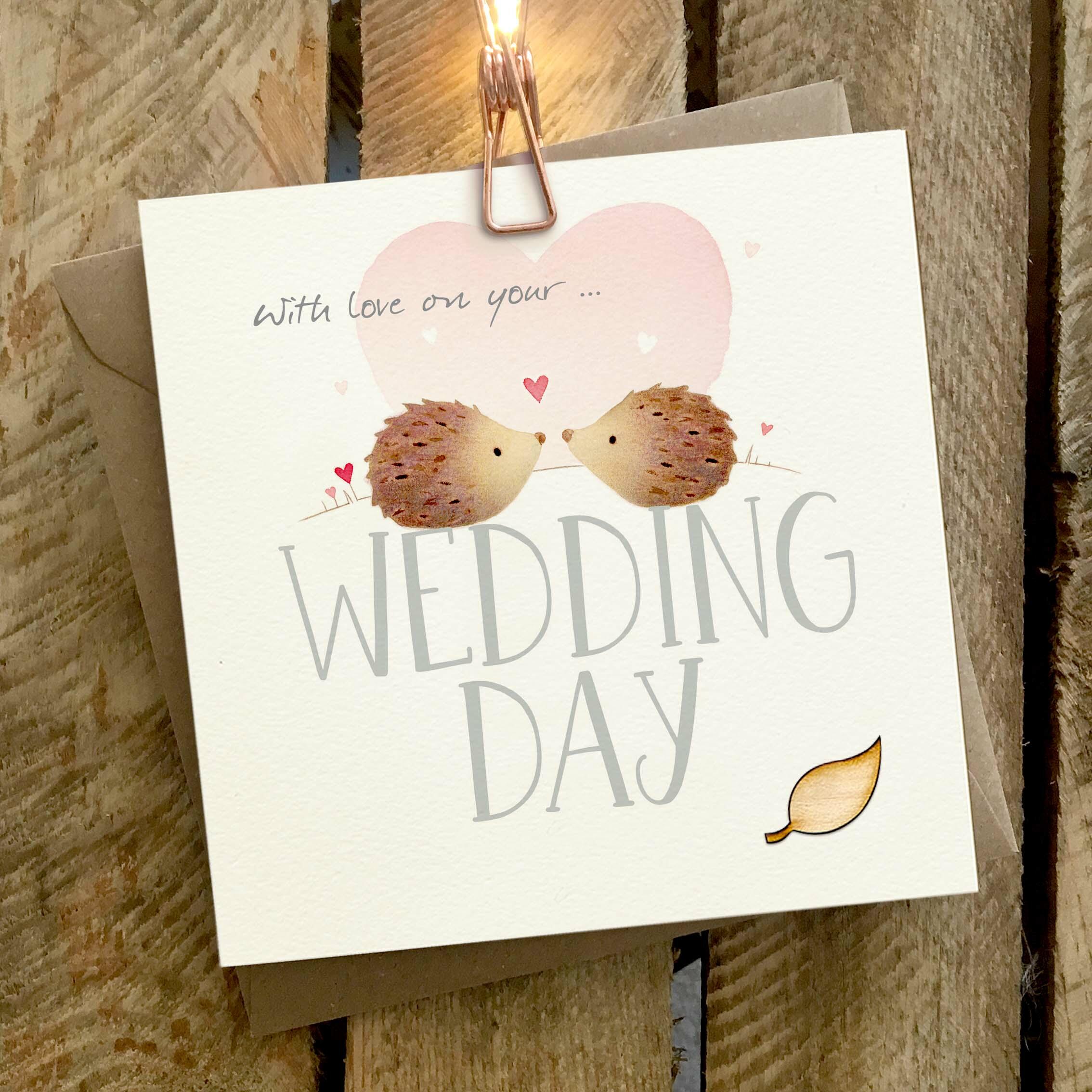 Ginger Betty Wedding Day Card