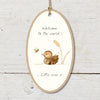 Ginger Betty Welcome to the World Plaque
