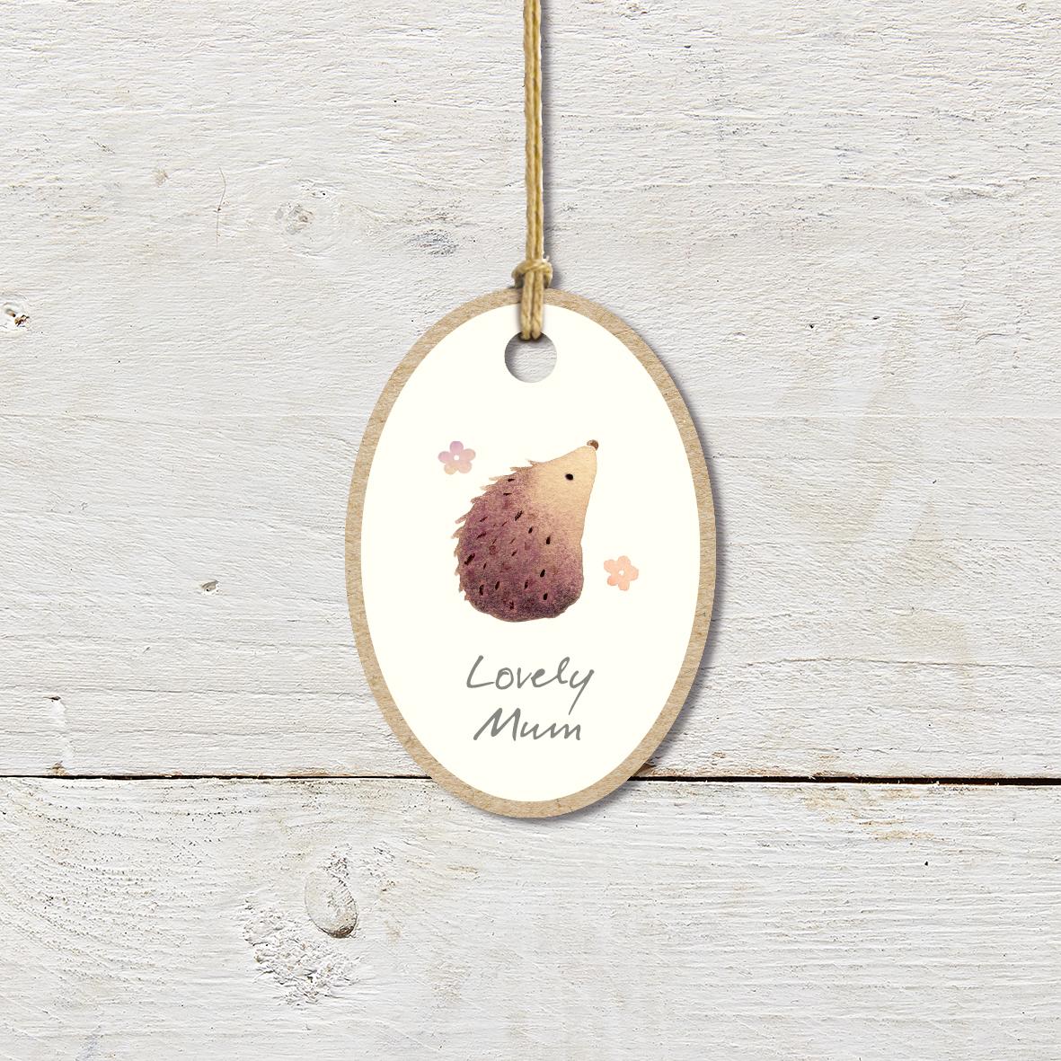 Ginger Betty Lovely Mum Small Plaque