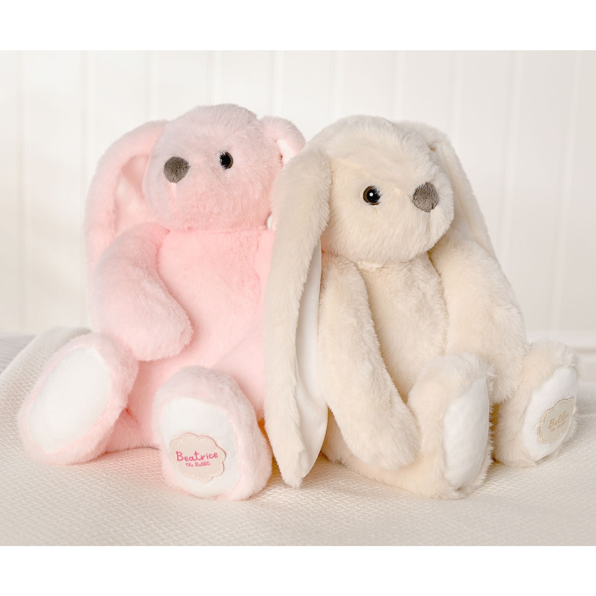 Beatrice The Classical Plush Pink Bunny - 30cm