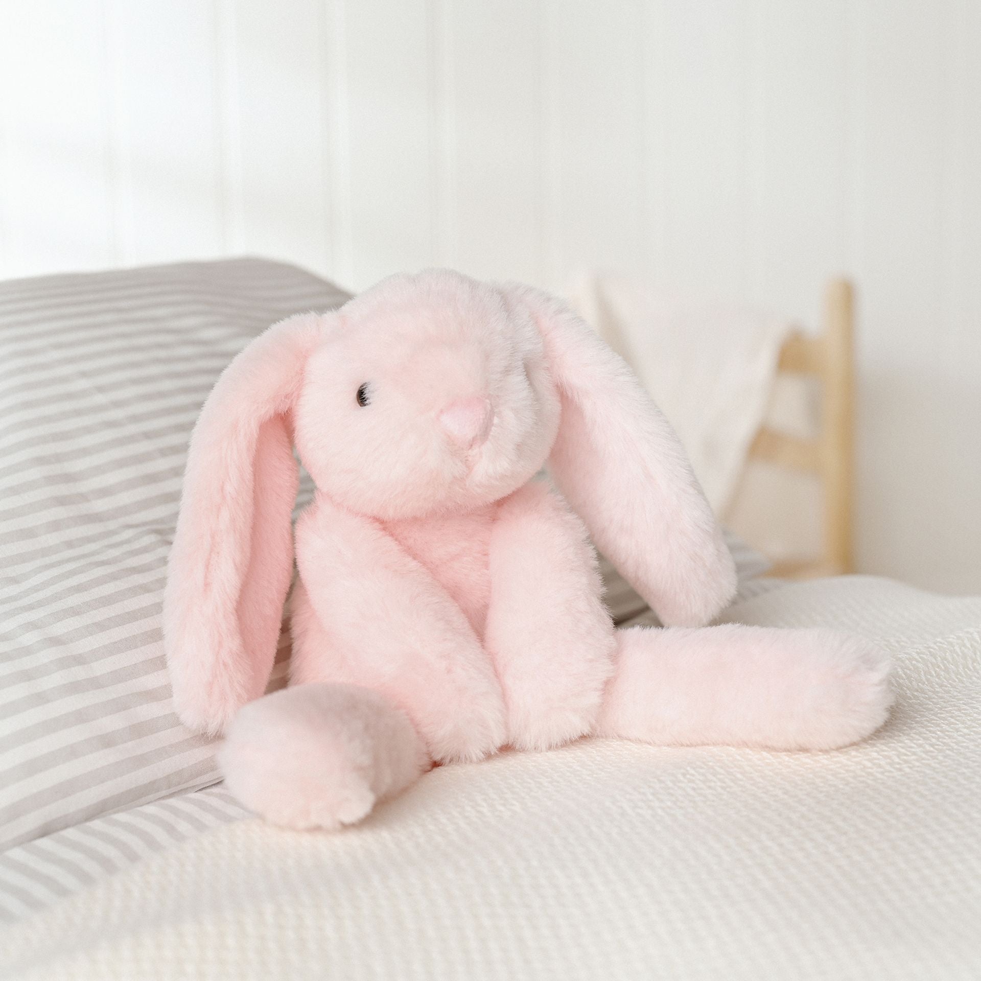 Katie The Plush Long Legged Pink Bunny - 35cm