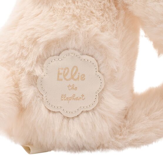 Ellie The Plush Long Leg Cream Elephant