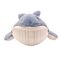 Wilfred The Plush Dark Blue Whale 28cm