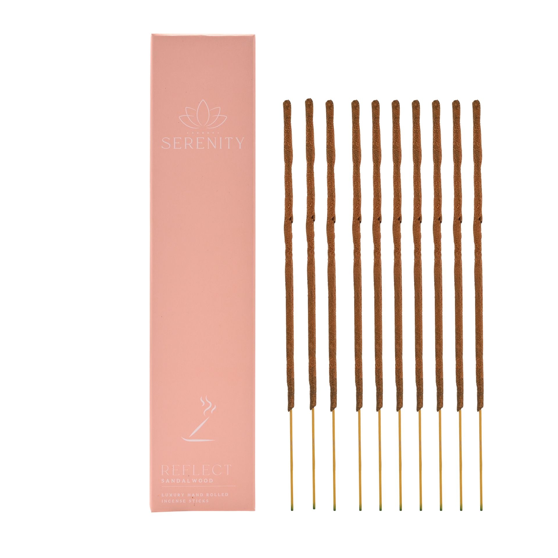 Serenity Reflect 10 Incense Sticks - Sandalwood