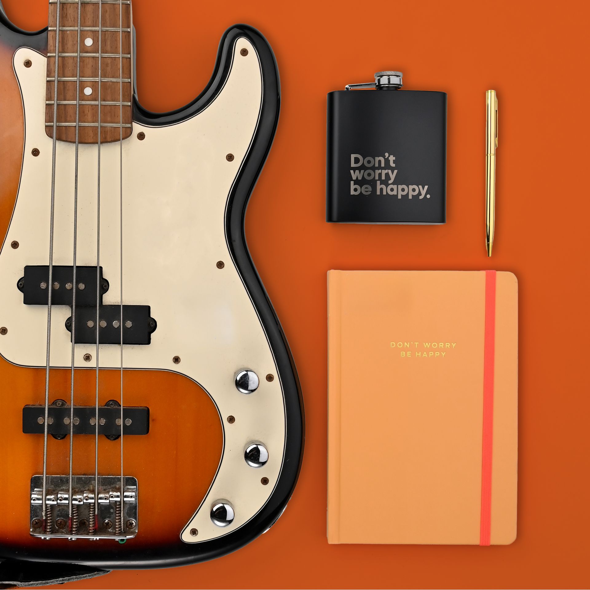Say It With Songs A5 Don't Worry be Happy Notebook