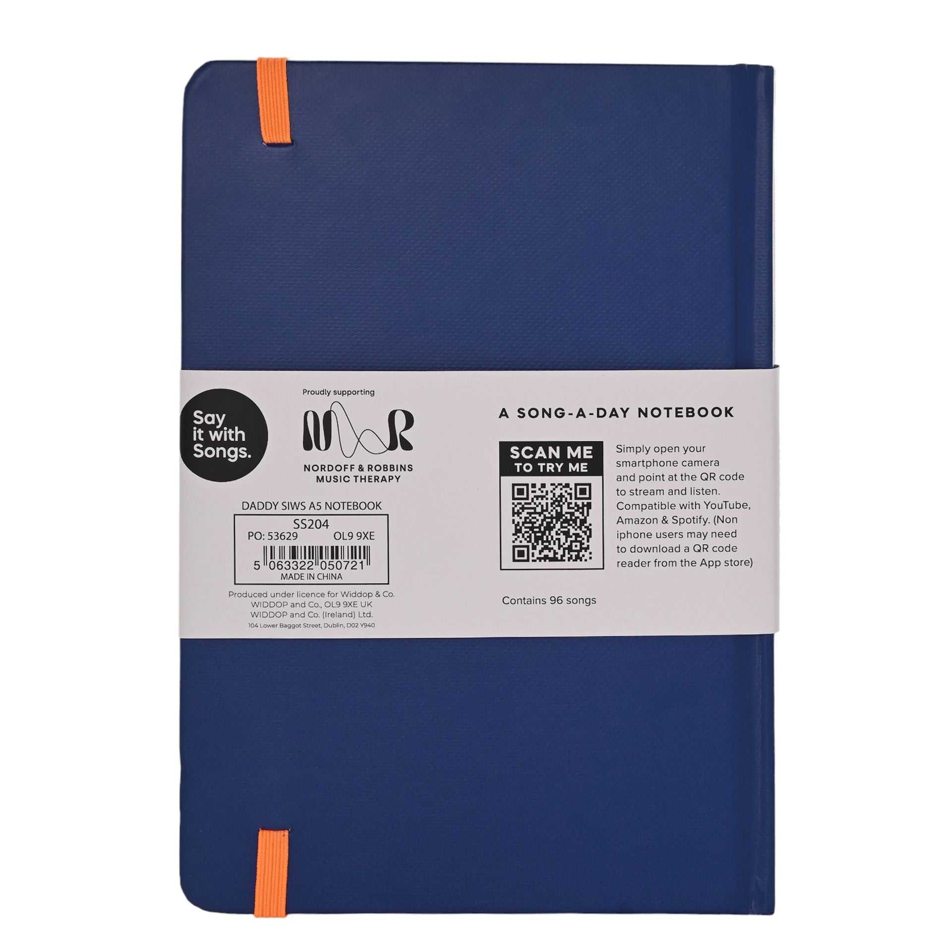 Say It With Songs A5 Daddy Cool Hardback Notebook