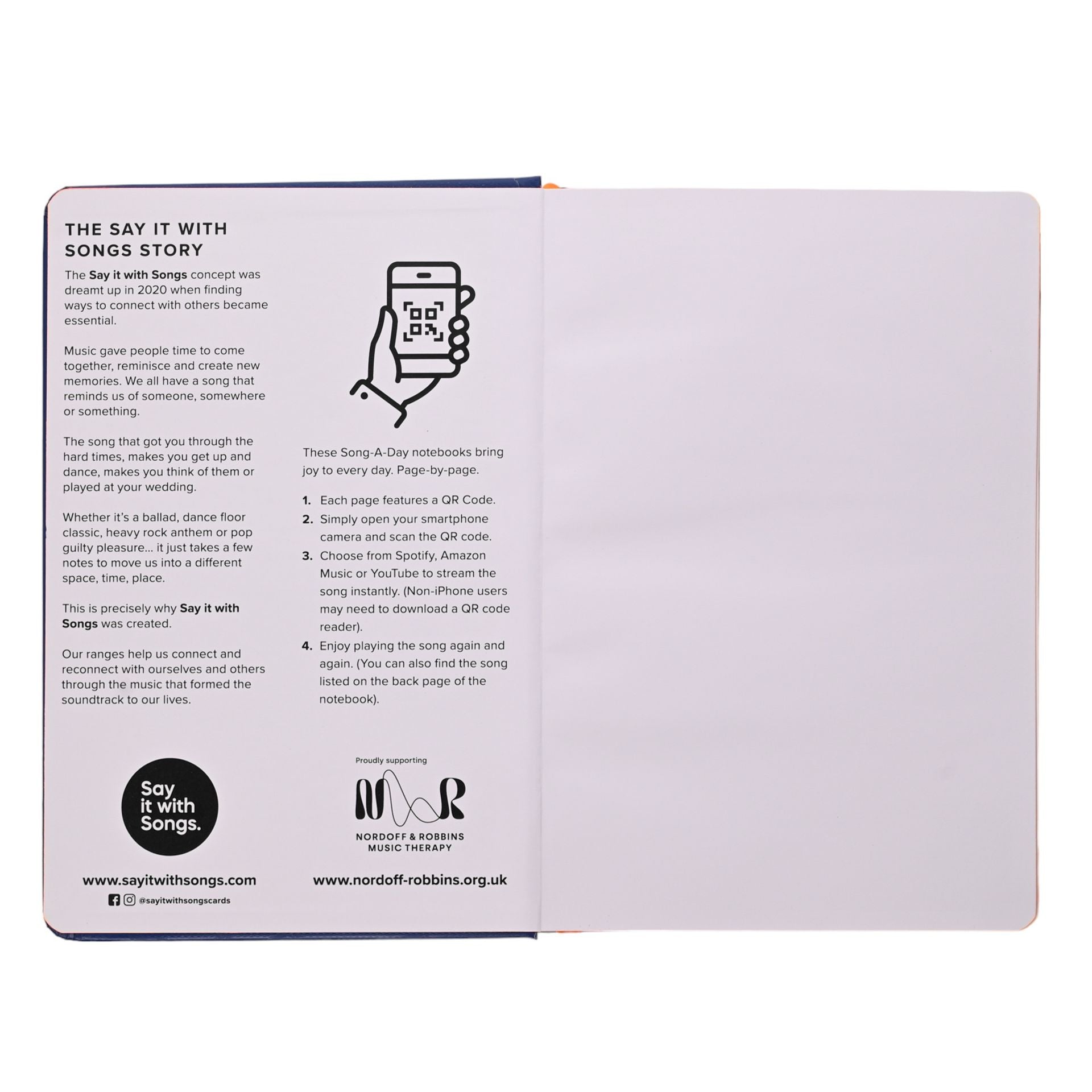 Say It With Songs A5 Daddy Cool Hardback Notebook