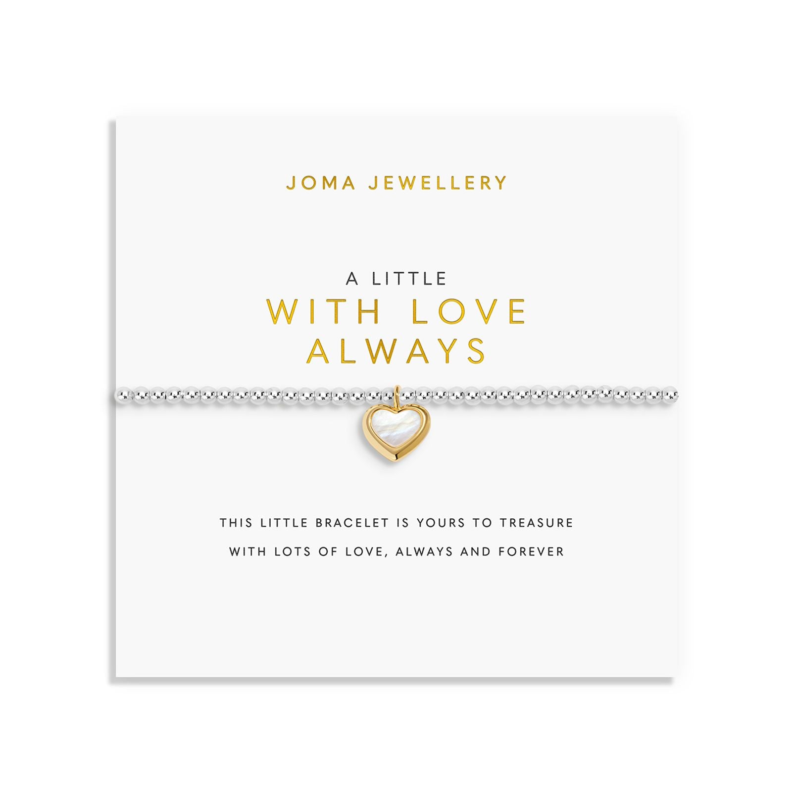 Joma Jewellery A Little With Love Always bracelet