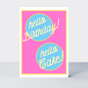 Hello Sunshine Hello Birthday Hello Cake Card