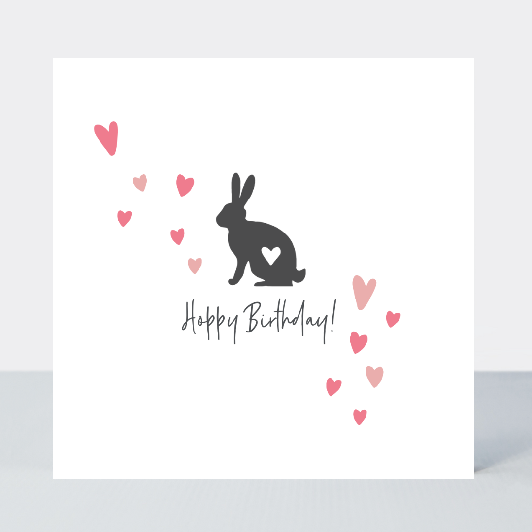 Sweet Little Words Birthday Bunny Card