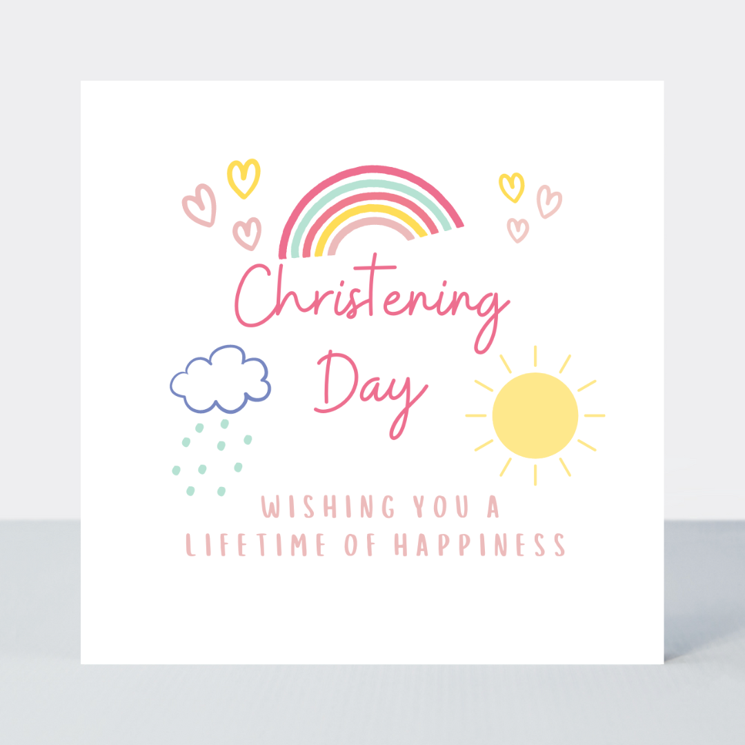Christening sales greeting cards