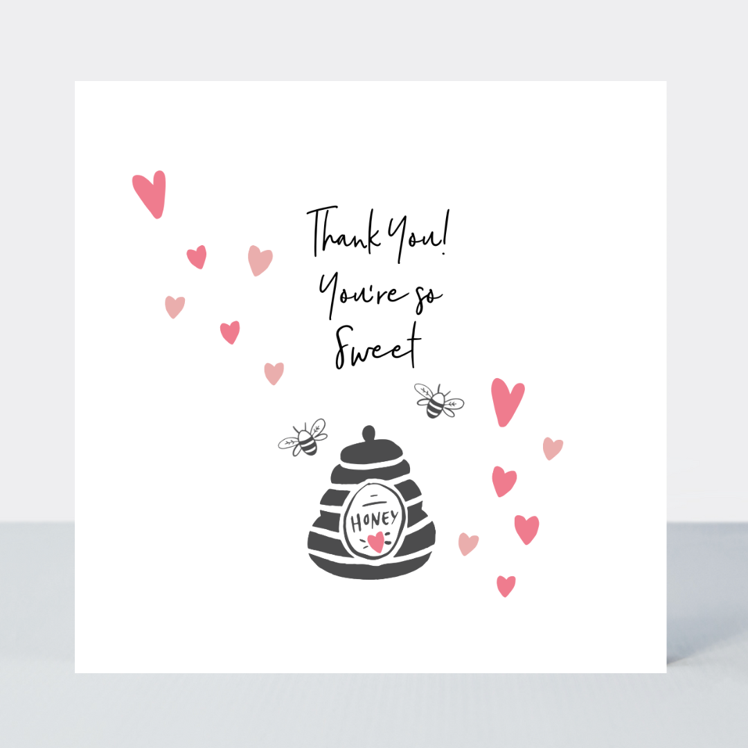 Sweet Little Words Sweet Thank You Card