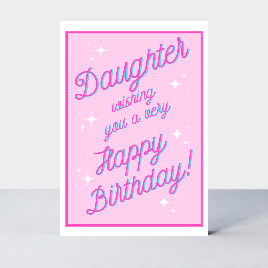 Hello Sunshine Daughter Birthday Card