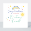 Rainbows Exciting News Card