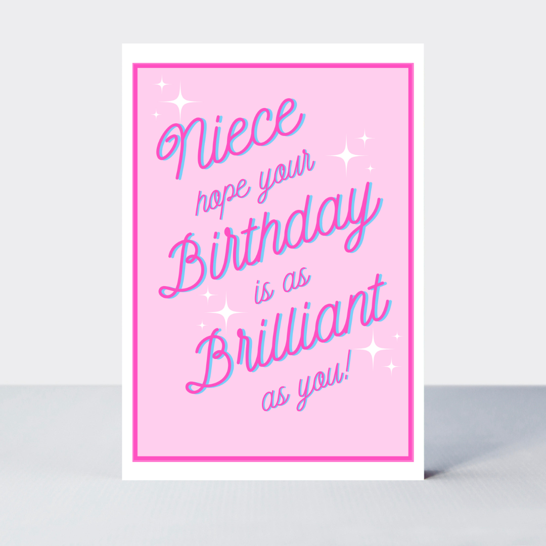 Hello Sunshine Niece Birthday Card