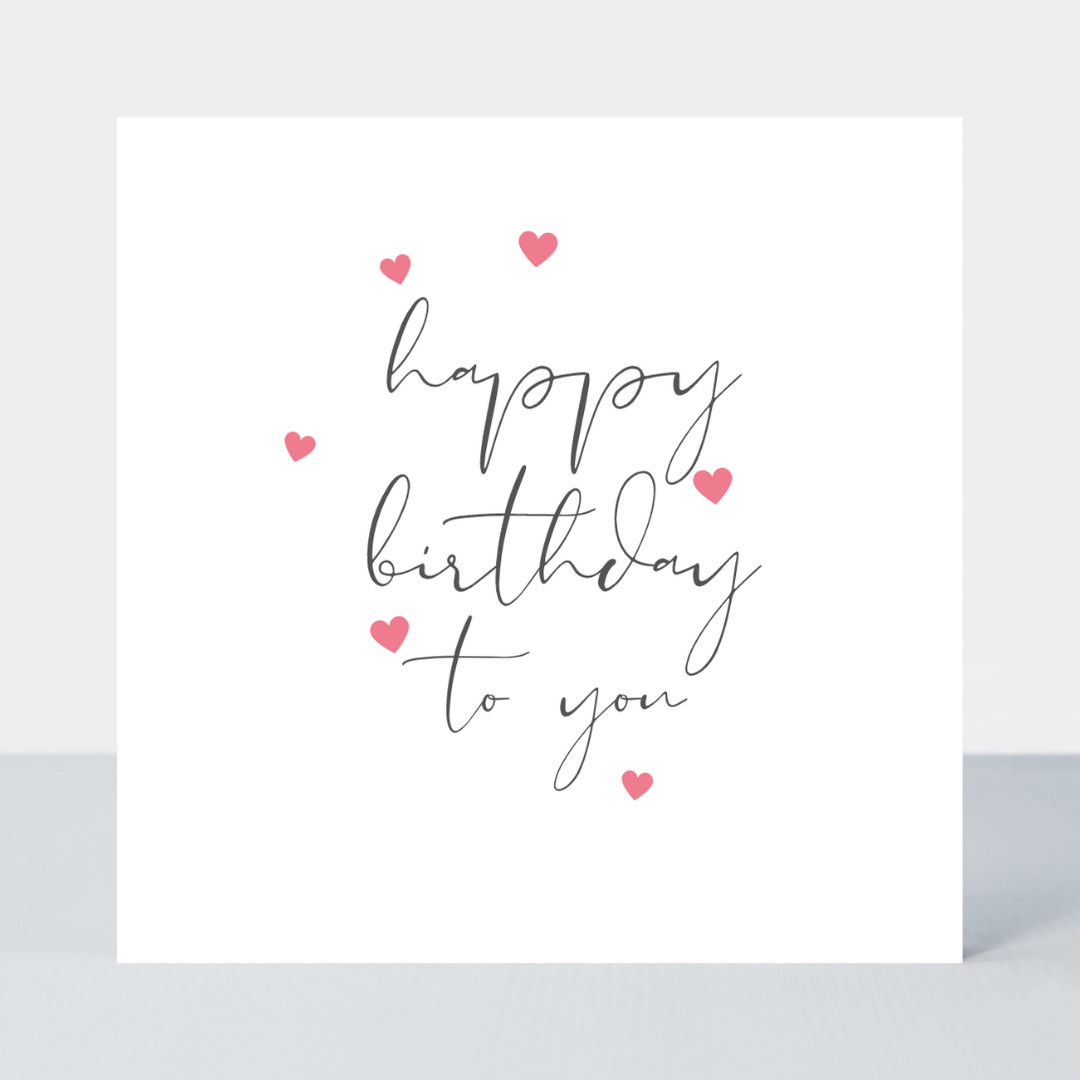 Something Simple Happy Birthday To You