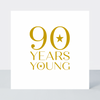 Only A Number Age 90 Birthday Card - Foil