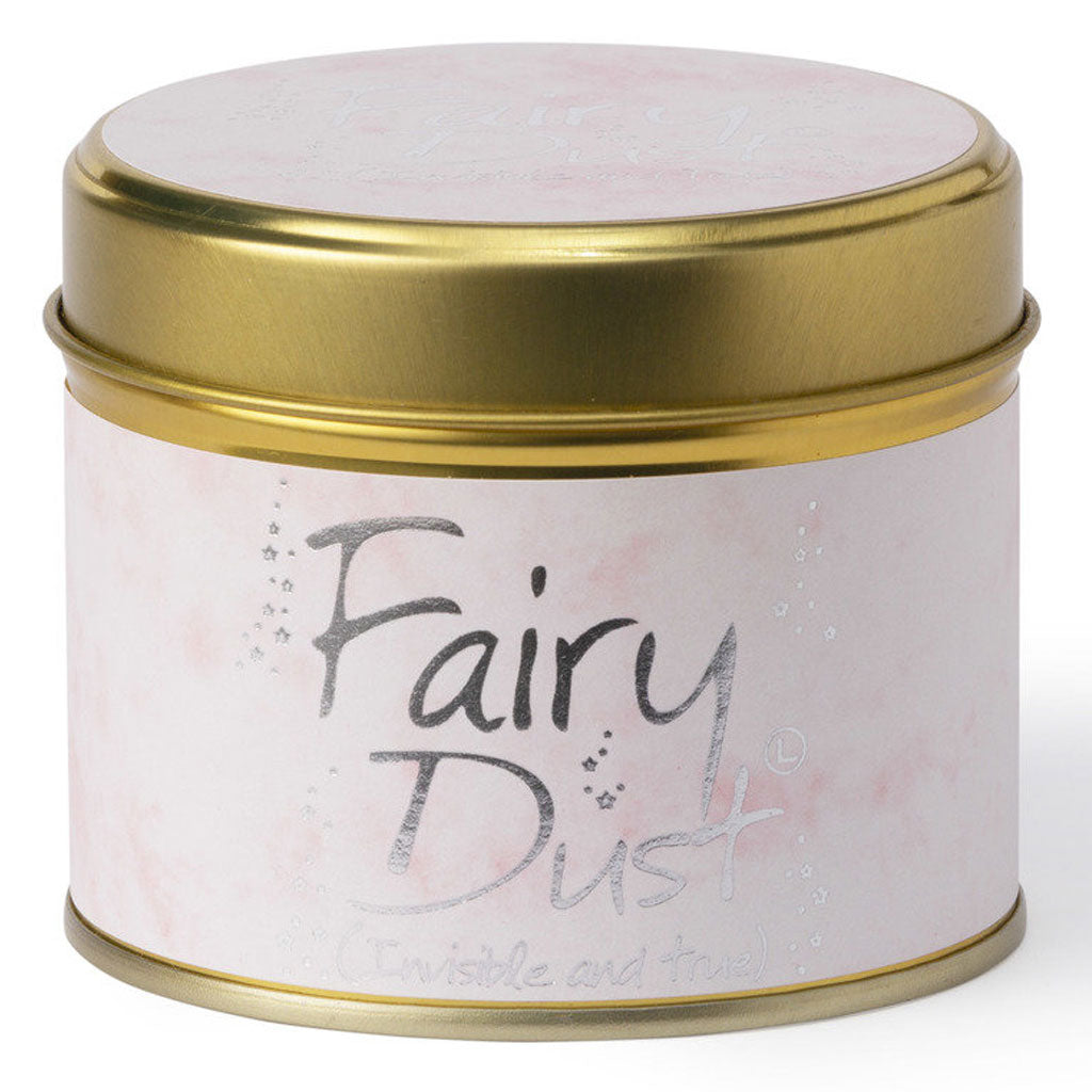 Lily-flame Fairy Dust Candle Tin