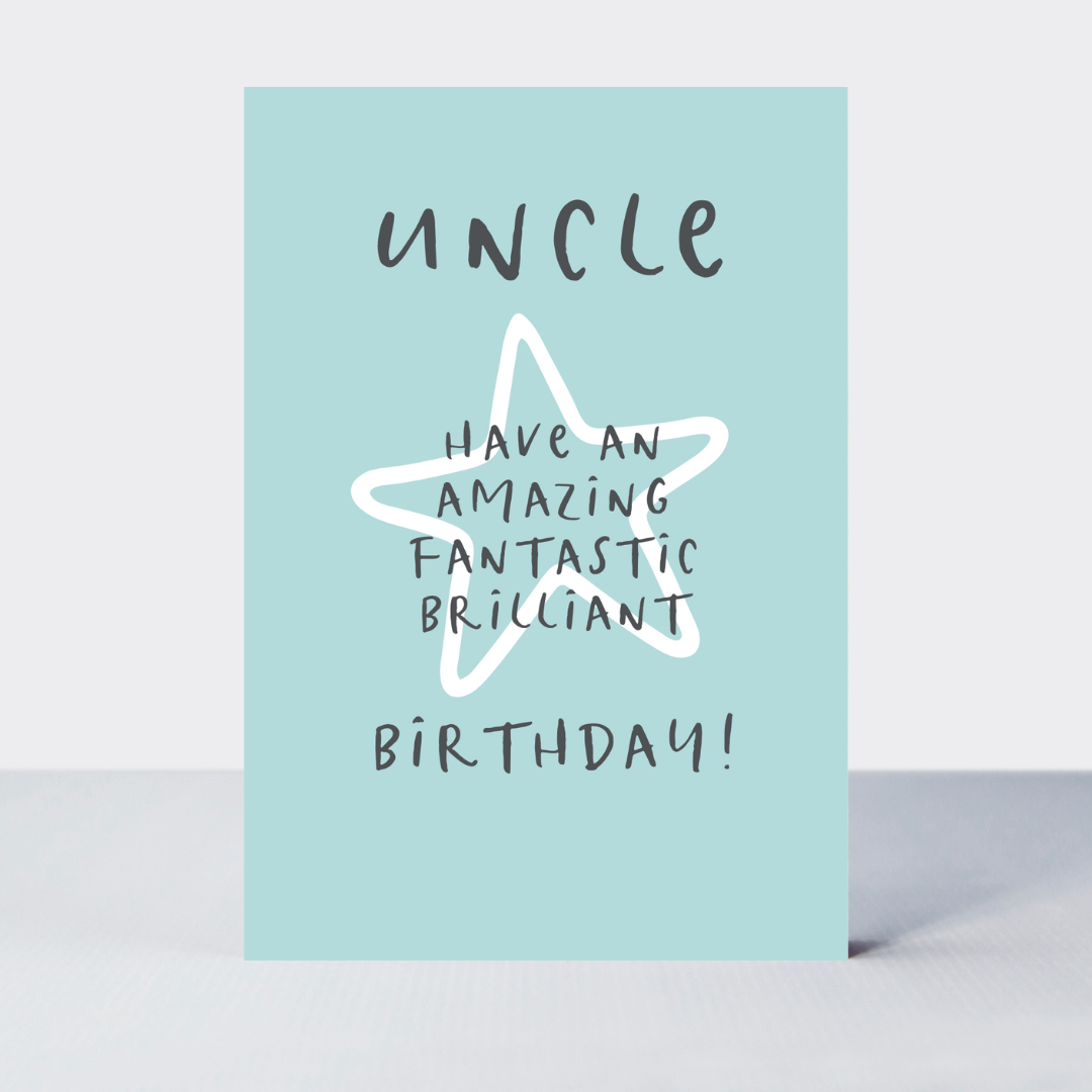 Wonderful You Uncle Birthday Card