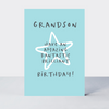 Wonderful You Grandson Birthday Card