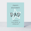Wonderful You Amazing Dad Birthday Card