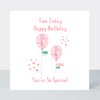 Sweet Hearts Two Today Birthday Card