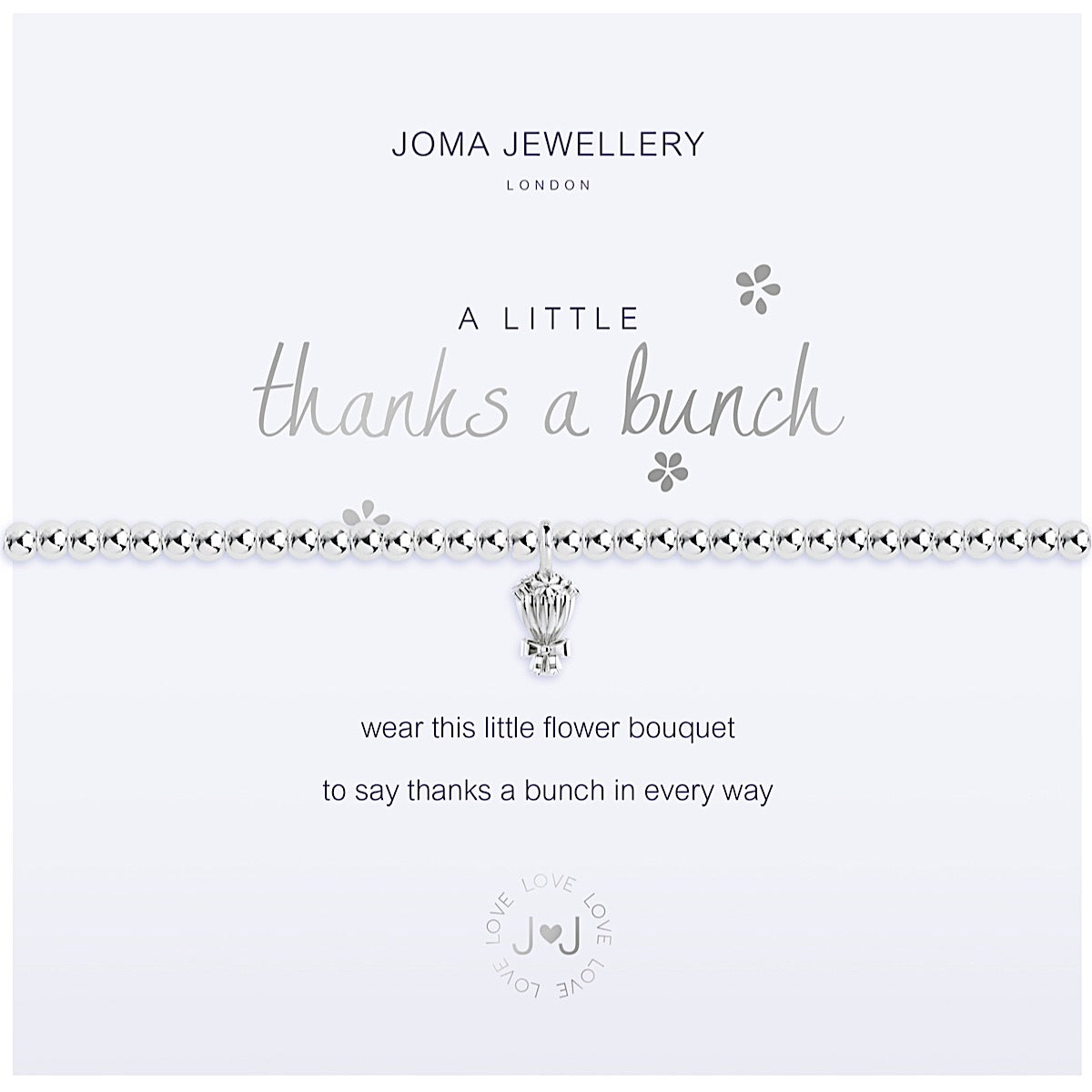 Joma a little Thanks a Bunch Bracelet - flowers